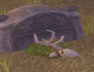 A close-up view of Grave Moss in WoW, its delicate tendrils shimmering with a faint enchantment, a reminder of the magic woven into even the most desolate corners of Azeroth.